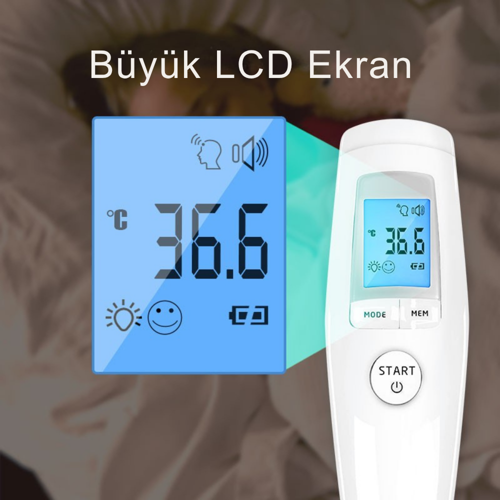 Kızılötesi Temassız Ateş Ölçer