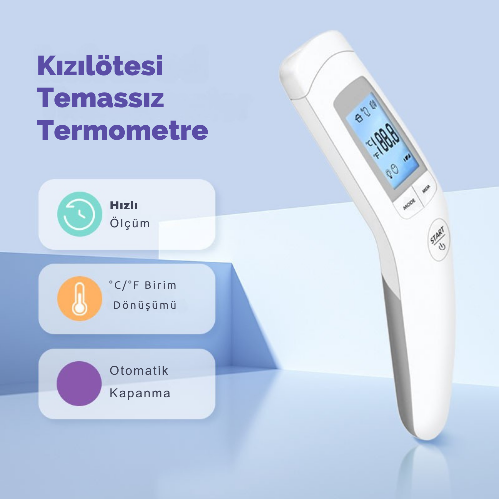 Kızılötesi Temassız Ateş Ölçer