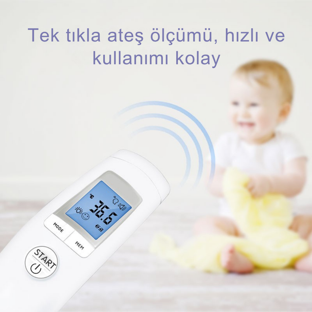 Kızılötesi Temassız Ateş Ölçer