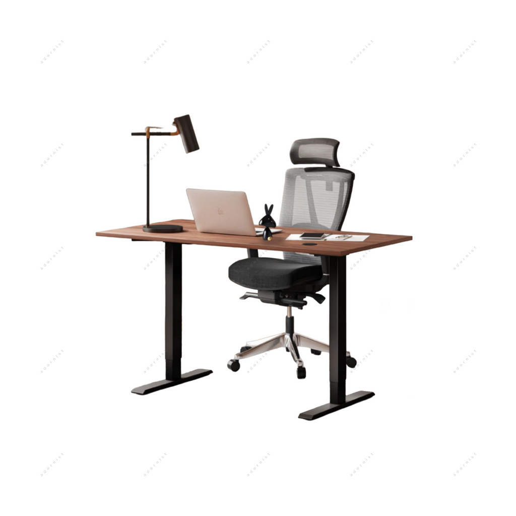 Yüksekliği Ayarlanabilir Ergonomik Bilgisayar & Çalışma Masası - Ceviz