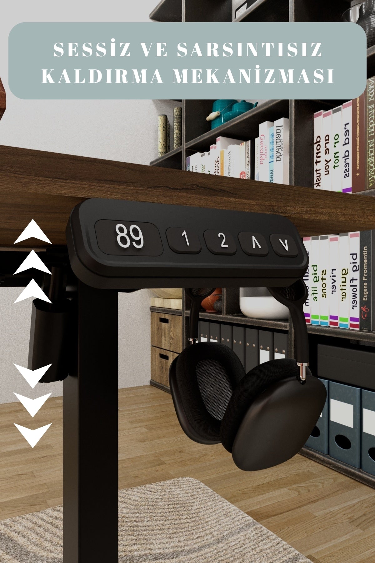 Yüksekliği Ayarlanabilir Ergonomik Bilgisayar & Çalışma Masası